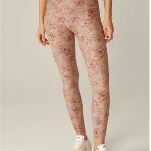 NWT - Beyond Yoga Meadow Floral High Waist Midi Legging